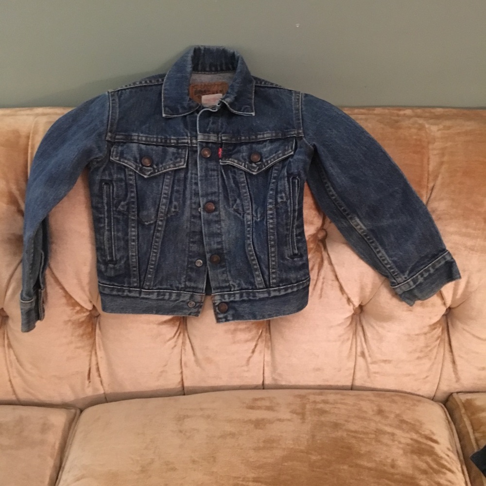 Vintage kids size 8 Levi’s jean jacket